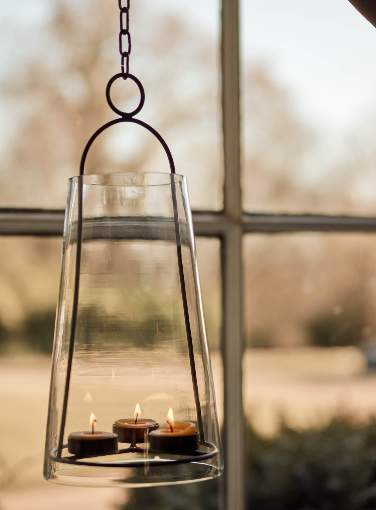 Hanging Brass Sky Lantern