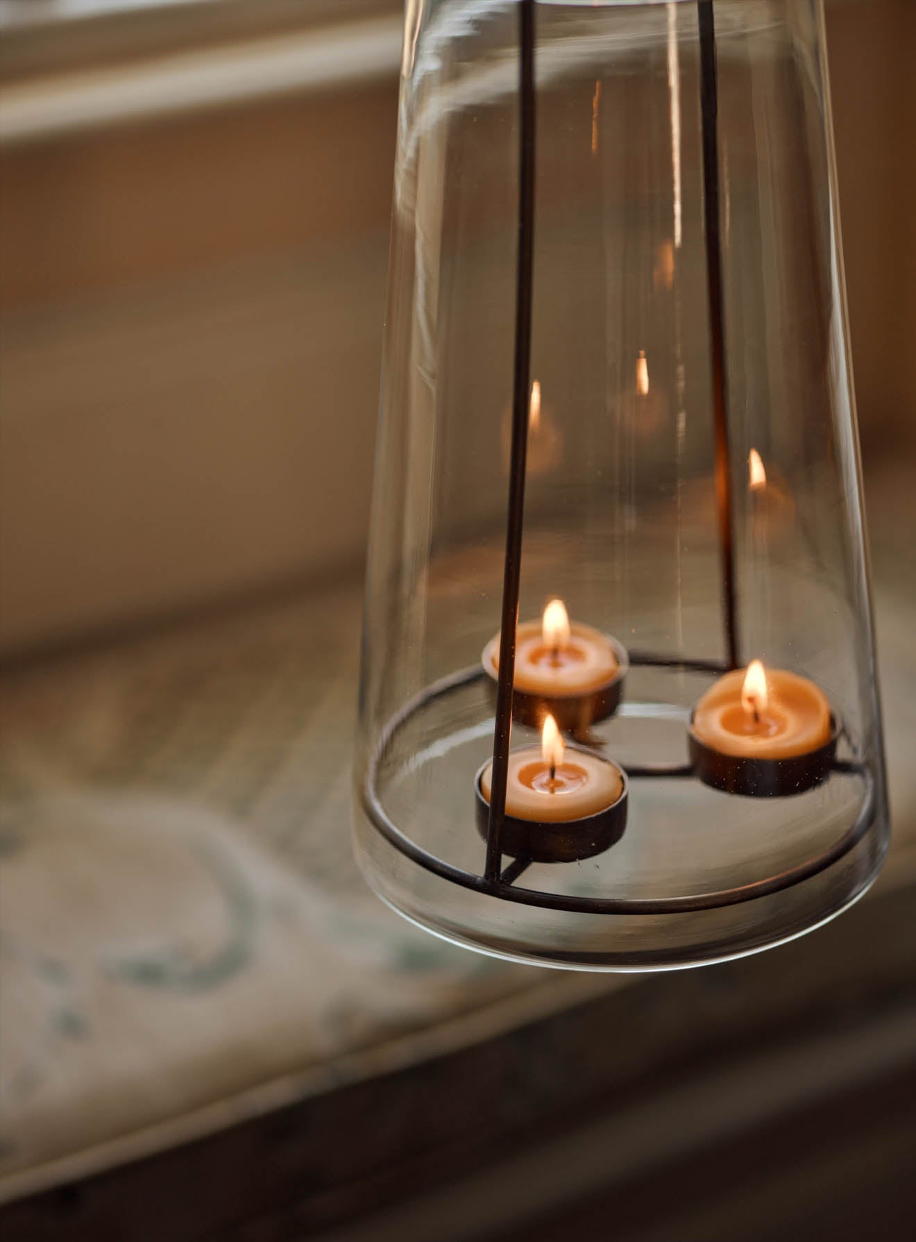 Hanging Brass Sky Lantern
