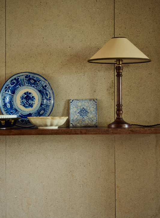 Card Lampshade, Medium, Trim