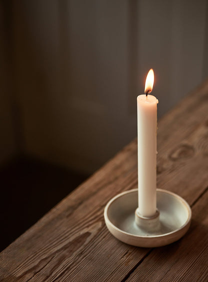 Handmade Stoneware Candle Holder