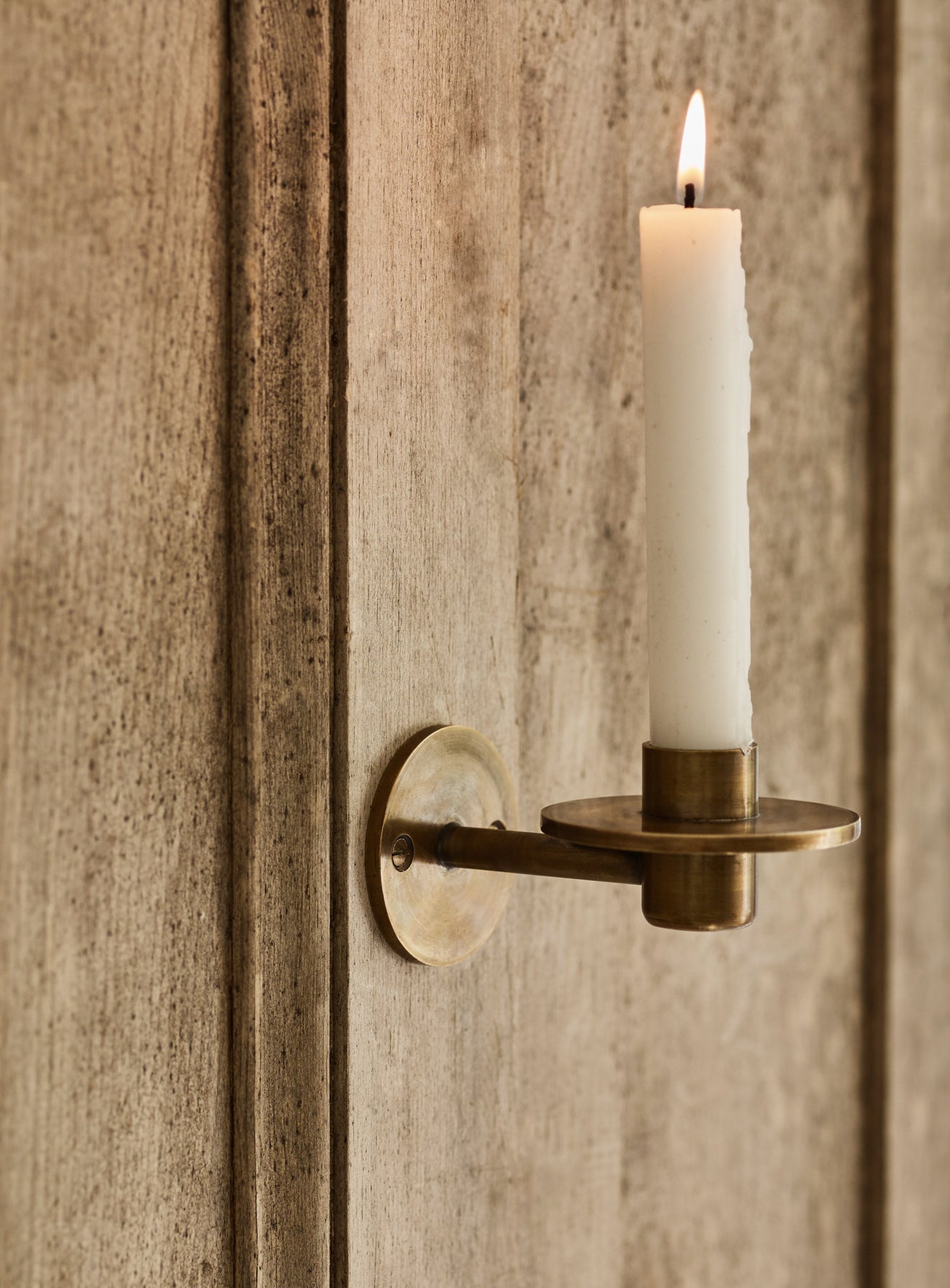 land Wall Candle Holder